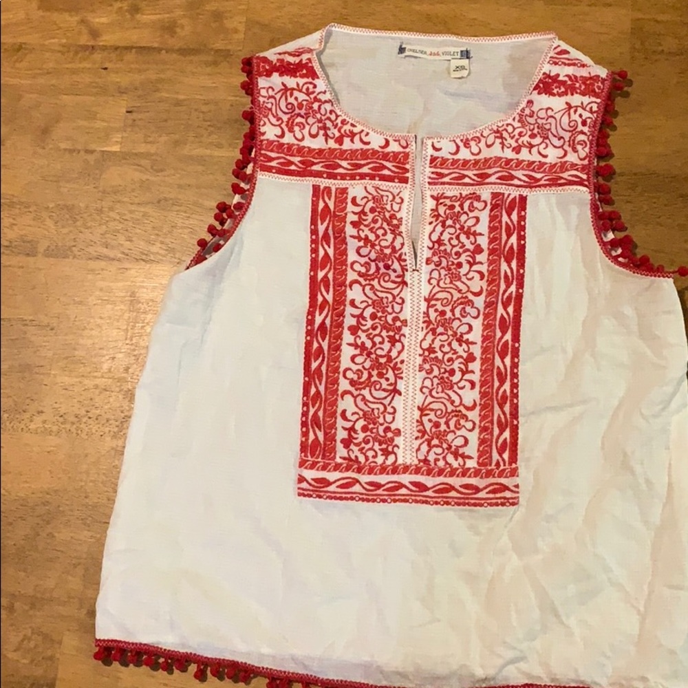 Sleeveless top